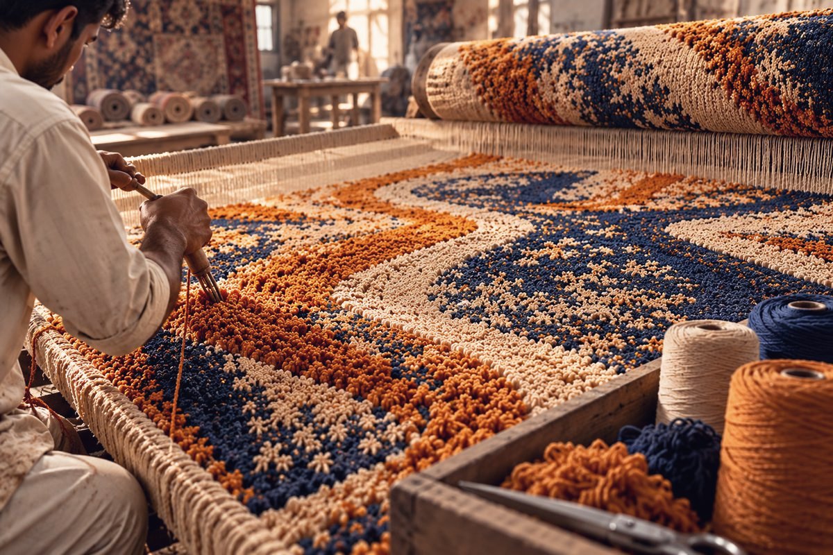 Artisan at the Loom