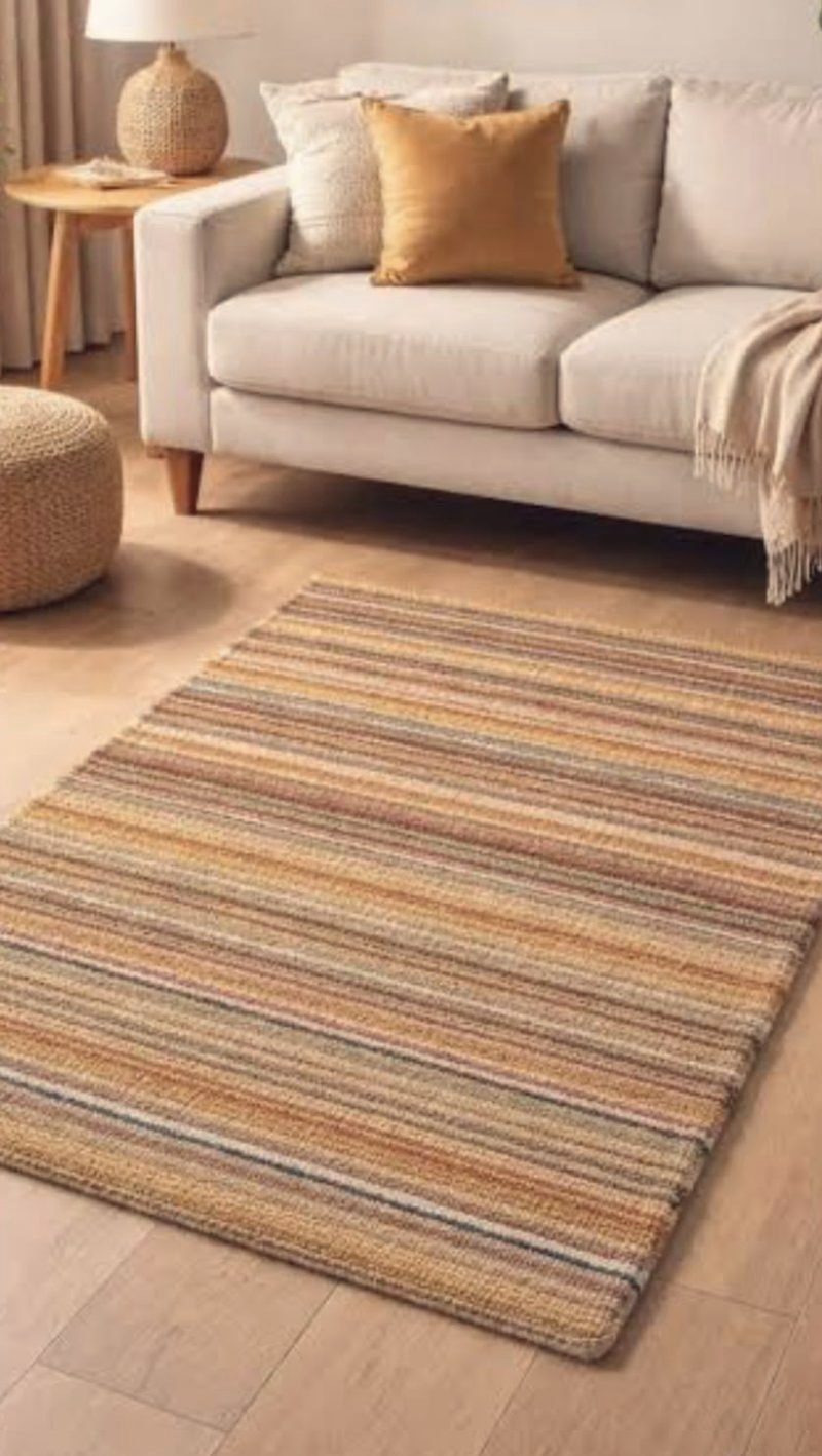 Striped Handloom Rug