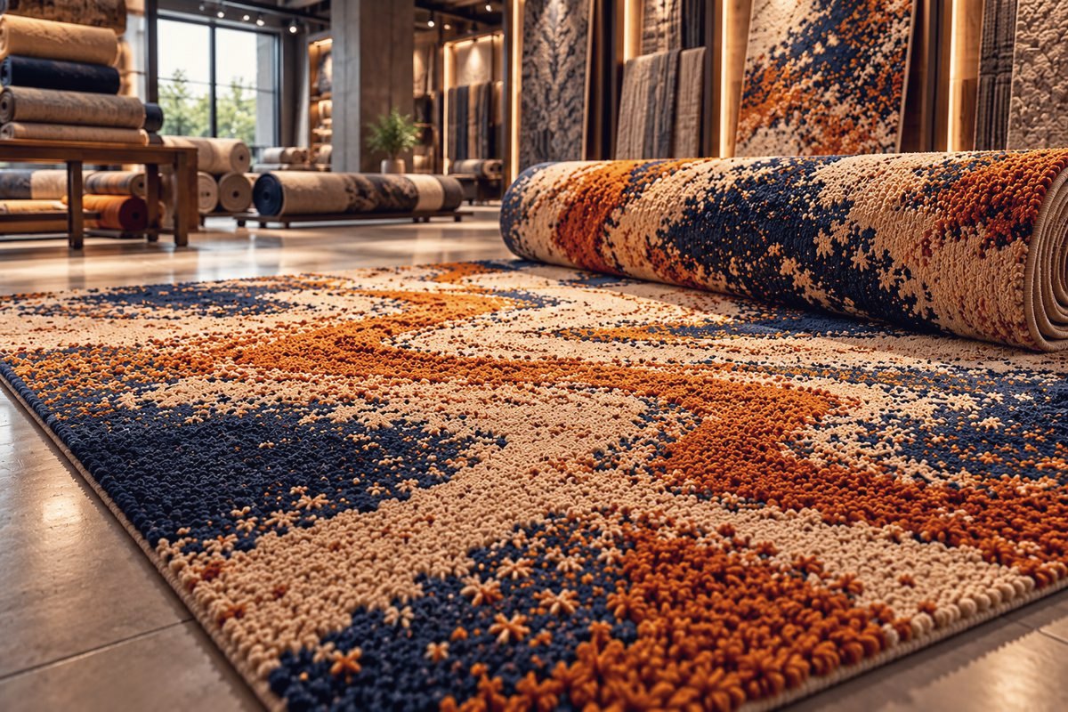 Showroom Rolled Carpet